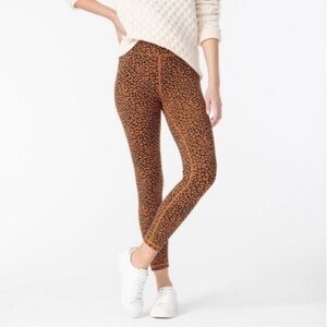 J. Crew Weekend leopard pants size Small